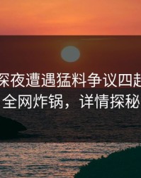 明星在深夜遭遇猛料争议四起，黑料全网炸锅，详情探秘